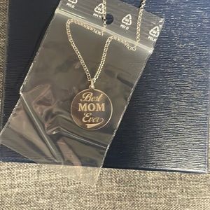 Mother’s Day is coming! Italian sterling pendant with chain Best Mom Ever!